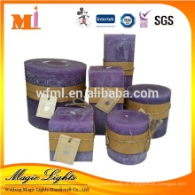 Agregado familiar grande personalizado Scented Wax Bougie